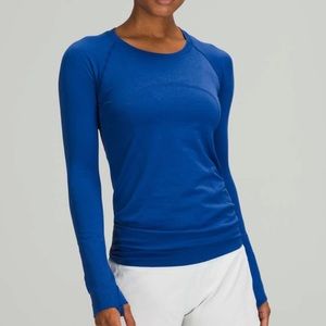 Lululemon symphony blue swiftly long sleeve
- size 6
- NWT
- rare color